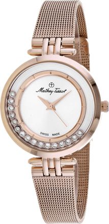Mathey-Tissot Womens Fleury XVI Silver Dial Watch