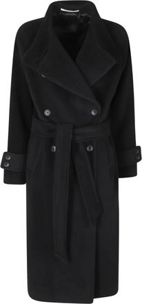 Tagliatore Henryka Cappotto Doppio Petto - - Coats - Donna - Nero - XS