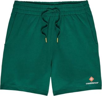 Casablanca Casablanca Logo Cotton Shorts - Green - L