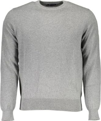 North Sails Heren, Truien, Grijs, Maat: 3XL Katoen