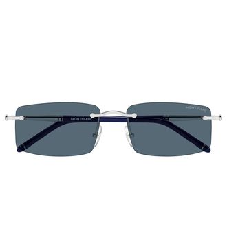 Montblanc Sunglasses Mb0443 S 003 Silver/Grey Men