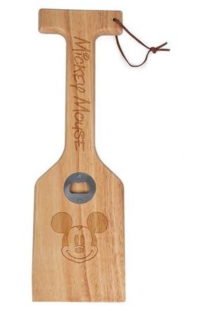 Picnic Time x Disney Mickey Mouse Wooden Grill Cleaner in Brown at Nordstrom Rack