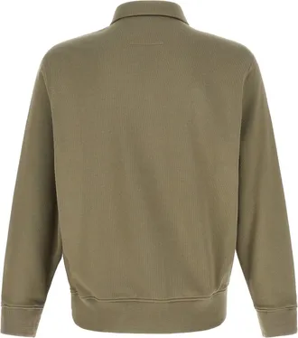 C.P. Company Cotton Fleece Sweatshirt - Olive