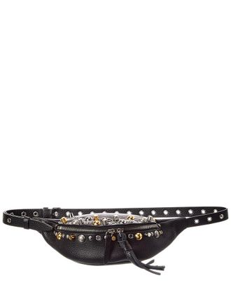 Valentino Nellcote Leather Belt Bag