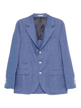 Brunello Cucinelli Linen Deconstructed Blazer