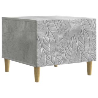 vidaXL Mesa De Centro Gris Hormig&oacute;n 50 X 49 X 40 Cm Vidaxl