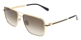 Ferragamo SF329SLBI 710 Mens Sunglasses Gold Size 60