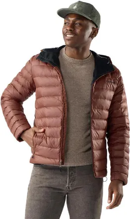 Smartwool Mens Winterloft Hooded Down Jacket Brown XXL