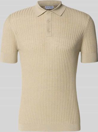 Antony Morato Slim Fit Poloshirt aus Viskose-Mix in Beige, Gr&ouml;&szlig;e XXL