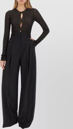 Sportmax knitwear dinar body fitted silhouette