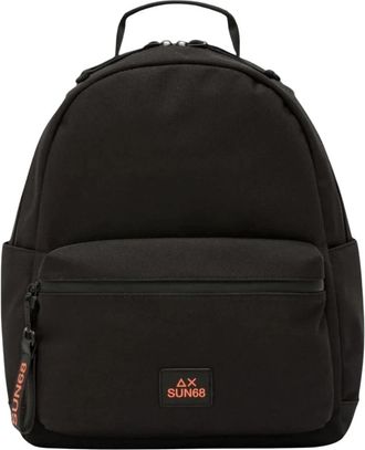 Sun 68 Backpack - Heren - Rugzakken - Zwart - ONE Size - Tassen