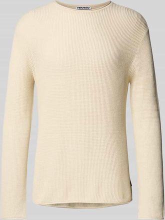 Review Strickpullover mit Rundhalsausschnitt in Ecru, Gr&ouml;&szlig;e XL