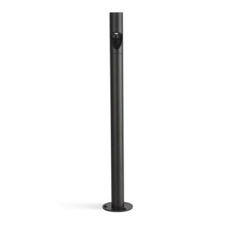 Netlighting Bezel Black LED Bollard Lamp 8W 2700K IP65