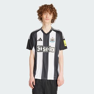 adidas adidas Performance Mens Newcastle United FC 24/25 Home Jersey - Black Recycled Material - Size Medium