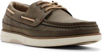 Sperry Top-Sider Hull 3-Eye Boat Shoe in Olive at Nordstrom Rack, Size 10.5
