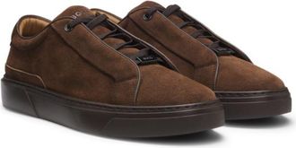 BOSS Gary trainers in suede