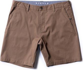 Vissla Mens No See Ums 18 Walkshorts Brown 30