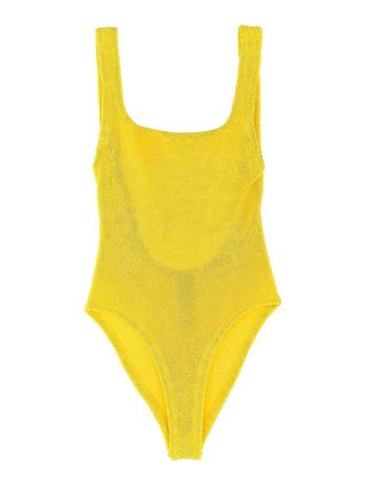 Hunza G Square Neck One-Piece Swimsuit