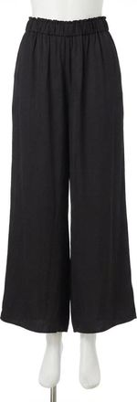 Z Supply Estate Lux Sheen Pants In Black