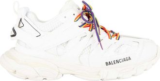 Balenciaga Mens Cotton Track Pride Sneaker, Never Worn (Authentic Pre-Loved)