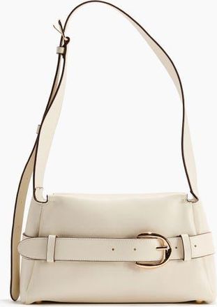 H&M Strap-detail Crossbody Bag in Cream at Nordstrom