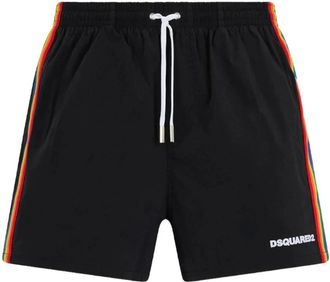 Dsquared2 Hombre, Trajes de ba&ntilde;o, Negro, Talla: XL