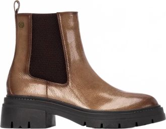 Xti Womens Ankle Booties In Beige