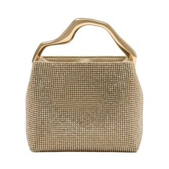 Cult Gaia Handbags, female, Yellow, ONE SIZE, Solene Mini Top Handle