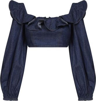 Zimmermann Donna, Camicette, Blu, M, new