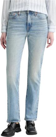 Levi's Wedgie Slim Jeans - Dames - Slim Fit Jeans - Blauw - W27 L32 - Katoen - Jeans