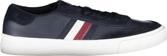 Tommy Hilfiger Lace-Up Sneakers - Heren - Sneakers - Blauw - 45 EU - Schoenen