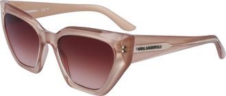 Karl Lagerfeld KL6145S 278 Womens Sunglasses Brown Size 54