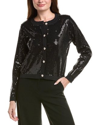 Nanette Lepore Sequin Cardigan