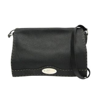 Fendi Pre-owned Selleria Messenger Bag - Dames - Pre-owned - Zwart - Maat: ONE Size Leer