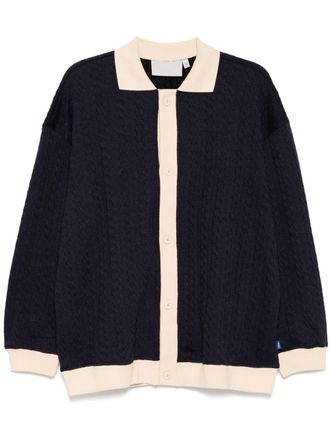 Off Duty Maher cardigan - men - Polyester/Spandex/Elastane - S - Blue