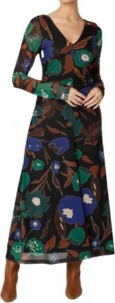 Cleobella Halsey Ankle Dress In Mariposa Print