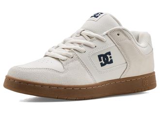 DC Manteca 4 Mens Shoes White/Navy/Gum : 11.5 D - Medium, Leather