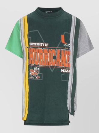 Needles crew neck polo shirt graphic print