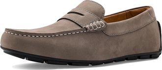 Florsheim Motor Smooth Moc Toe Penny Driver Mens Shoes Gray : 10.5 W (3E), Leather