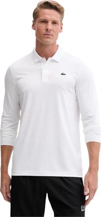 Lacoste Polo da Golf Regular Fit Ultra Dry - - Tops - Uomo - Bianco - S