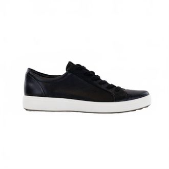 Ecco Mens Soft 7 City Sneaker In Black