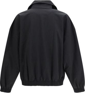 Balenciaga Stretch Technical Cotton Jacket - Black