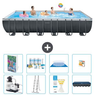 Intex Piscina Ultra Xtr Rectangular - 732x366x132 Cm - 9-piezas S548