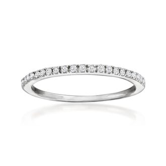 RS Pure by Ross-Simons Diamond Ring in Sterling Silver
