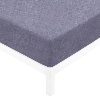 KASANOVA Lenzuolo con angoli matrimoniale melange blu