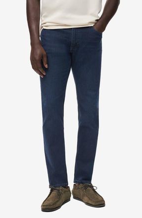 Mango Jan Slim Fit Jeans in Deep Dark Blue at Nordstrom, Size 31