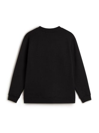 Vans Logo-Embroidered Cotton-Blend Sweatshirt - Black