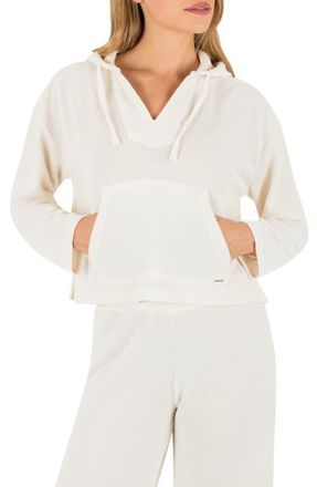 Hurley Positano Rib Hoodie in Tofu at Nordstrom, Size X-Large