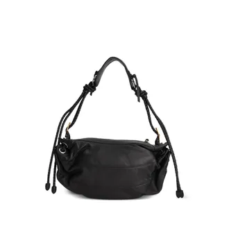 Isabel Marant Medium Maia Braided-strap Knotted Leather Shoulder Bag