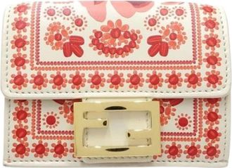 Fendi Tweedehands leren portemonnees - Dames - Vintage Accessoires - Veelkleurig - ONE Size - Vintage